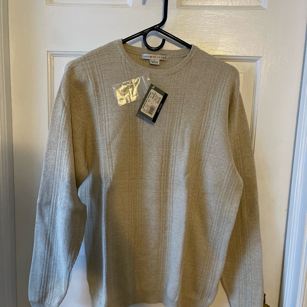NWT Men's Geoffrey Beene Sweater